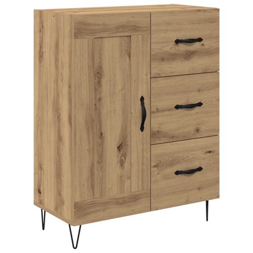 Служебен шкаф с чекмедже Артизан Дъб 69,5 x 34 x 90 см