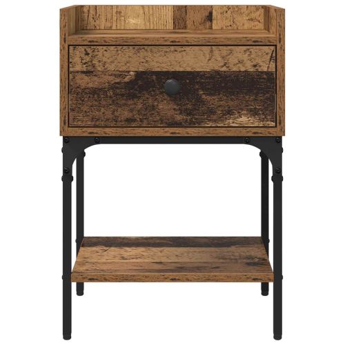 Нощно шкафче Старо дърво 40 x 29 x 60 см Инженерно дърво