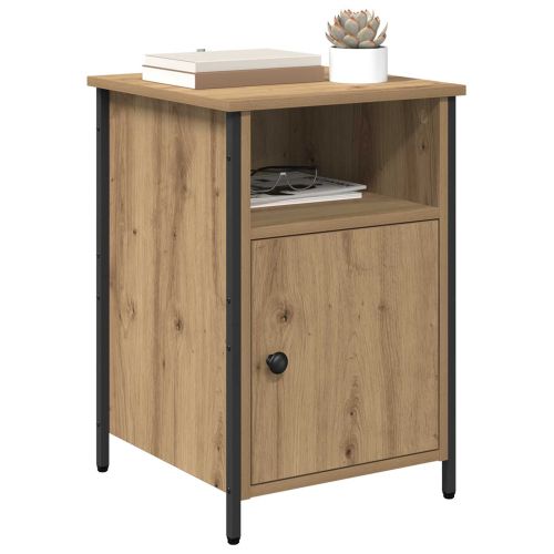 Нощен шкаф 2 pcs Дъб 40 x 42 x 60 см Инженерно дърво