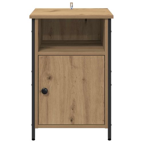 Нощен шкаф 2 pcs Дъб 40 x 42 x 60 см Инженерно дърво