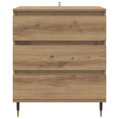 Служебен шкаф с чекмедже Дъб 60 x 35 x 70 cm Инженерно дърво