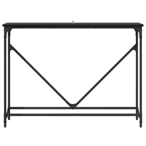 Конзолна маса Черния дъб 102 x 23 x 75 см Инженерно дърво