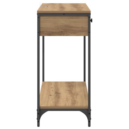 Конзолна маса с чекмедже Дъб 75 x 34,5 x 75 см Инженерно дърво