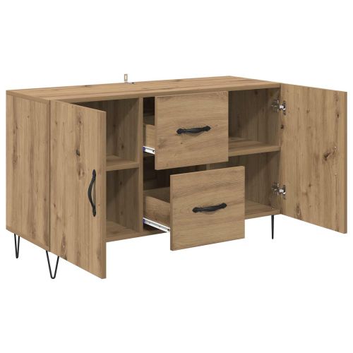 Служебен шкаф с чекмедже Дъб 100 x 36 x 60 см Инженерно дърво
