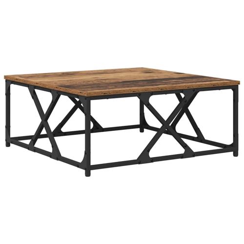 Масичка за кафе Старо дърво 70 x 70 x 30 cm Инженерно дърво