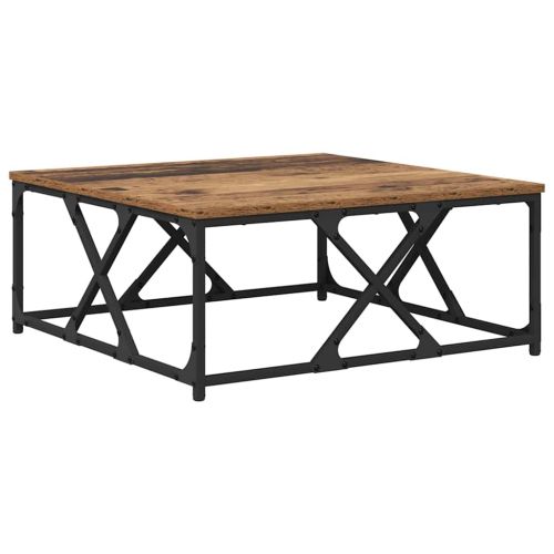 Масичка за кафе Старо дърво 70 x 70 x 30 cm Инженерно дърво