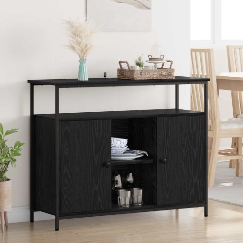 Служебен шкаф Черния дъб 100 x 35 x 80 см Инженерно дърво