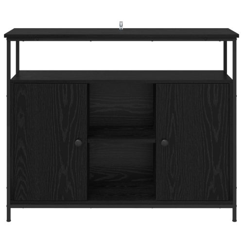 Служебен шкаф Черния дъб 100 x 35 x 80 см Инженерно дърво
