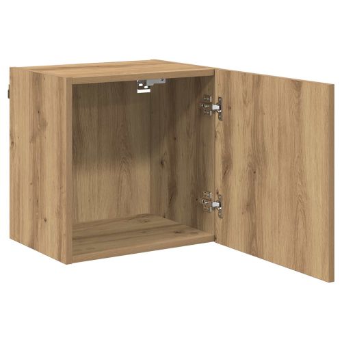 TV стенен шкаф Дъб 40,5x30x40см Инженерно дърво