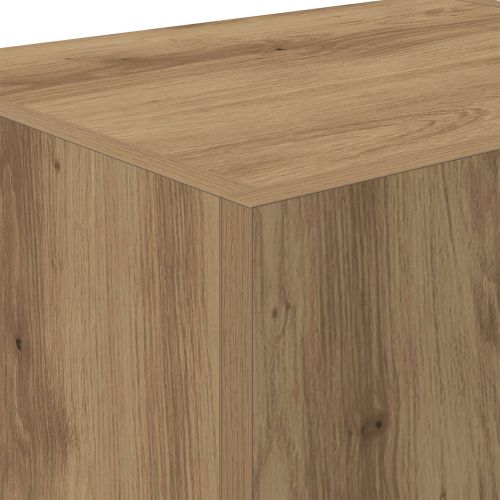 TV стенен шкаф Дъб 40,5x30x40см Инженерно дърво