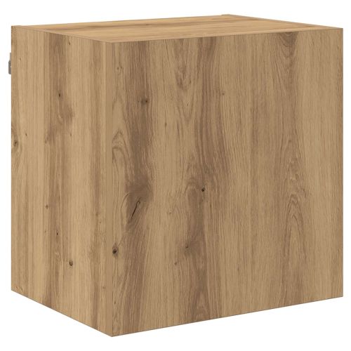 Кабинети за телевизор на стената 2 pcs Дъб 40,5x30x40см