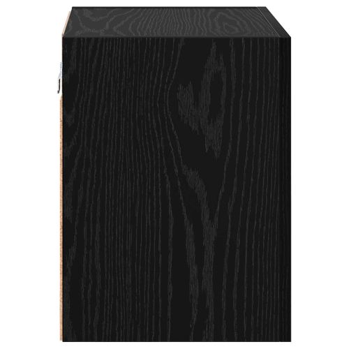 TV стенен шкаф Черния дъб 40,5x30x40см Инженерно дърво