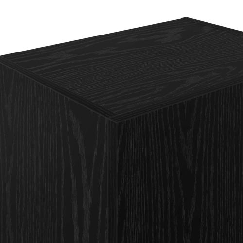 TV стенен шкаф Черния дъб 40,5 x 30 x 102 см Инженерно дърво