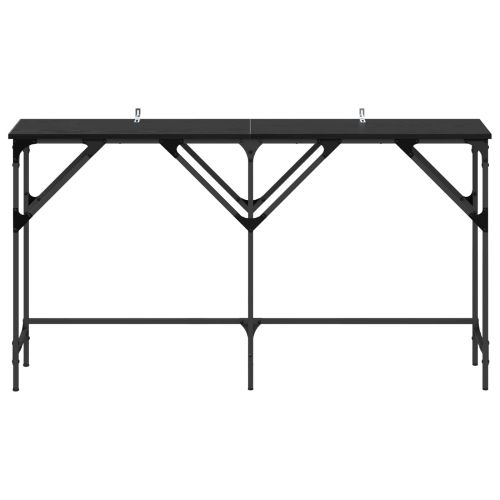 Конзолна маса Черния дъб 140 x 29 x 75 см Инженерно дърво