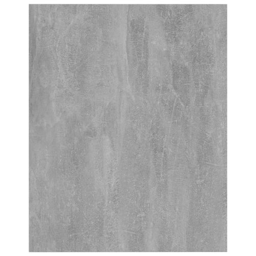 Рафтове, 4 бр, бетонно сиви, 40x50x1,5 см, инженерно дърво