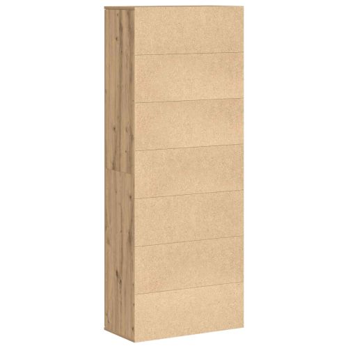 Висок шкаф Дъб 70 x 33.5 x 180 см Инженерно дърво