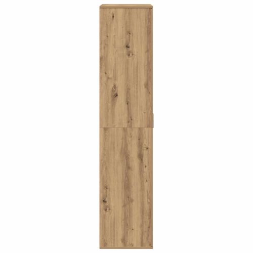 Шкаф с рафт дъб артизан 80 x 39 x 178 см Инженерно дърво