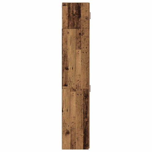 Шкаф за съхранение 3 pcs Старо дърво 30 x 42,5 x 225 см