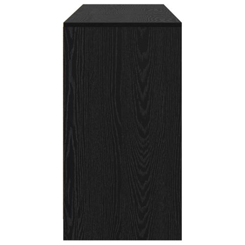 Служебен шкаф 3 pcs Черния дъб 70 x 41 x 75 см Инженерно дърво