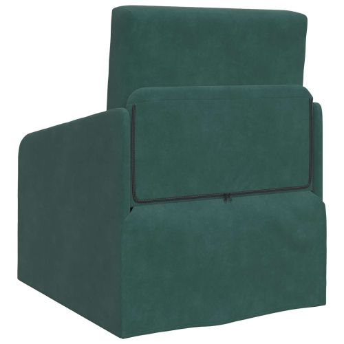 Диван легло Тъмен зелен 65 x 80 x 83 см Кадифе