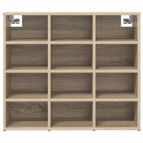 Шкаф за обувки Сонома дъб 77,5 x 30 x 67 см Инженерно дърво
