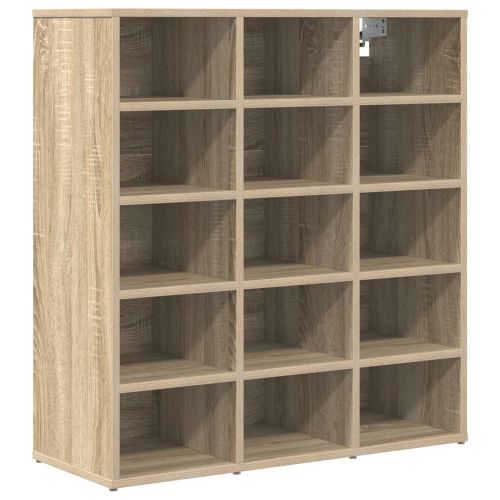 Шкаф за обувки Сонома дъб 77,5 x 30 x 83,5 см Инженерно дърво