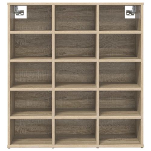 Шкаф за обувки Сонома дъб 77,5 x 30 x 83,5 см Инженерно дърво