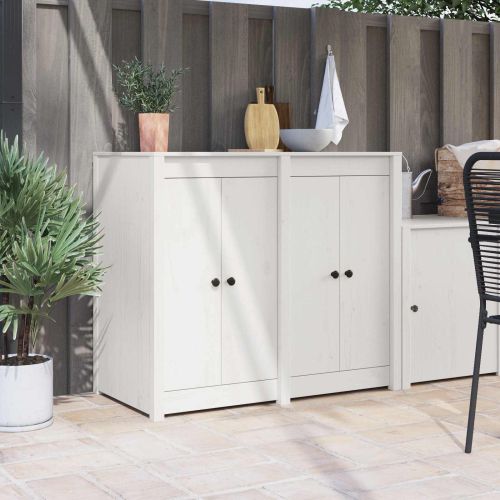 Кухненска врата MEPPEL 2 pcs Бяло 50 x 9 x 82 см