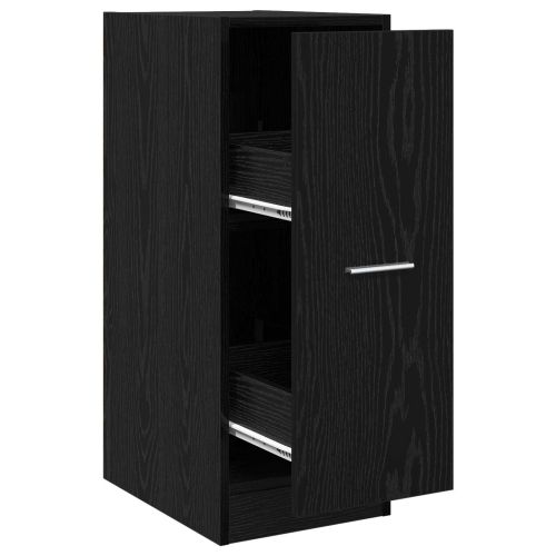 Аптекарски шкаф Черен дъб 30 x 41 x 77.5 см Инженерно дърво