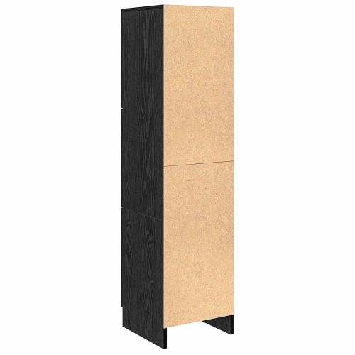 Висок шкаф Черния дъб 31.5 x 32 x 122.5 см