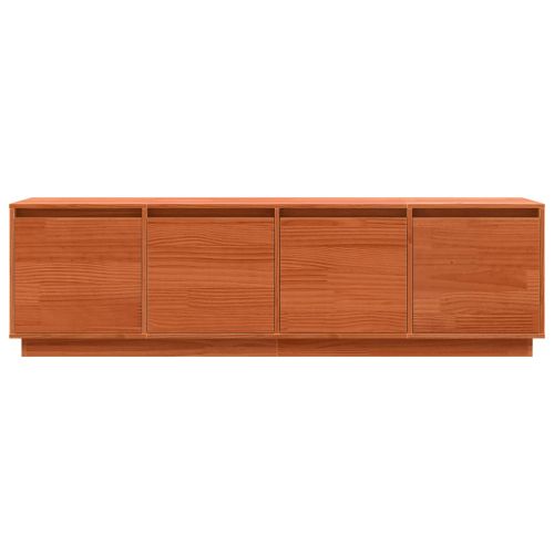 ТВ шкаф Кафяво 156 x 37 x 45 см Инженерно дърво