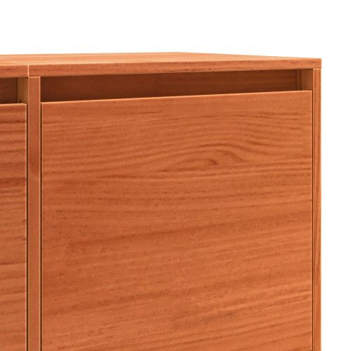 ТВ шкаф Кафяво 156 x 37 x 45 см Инженерно дърво
