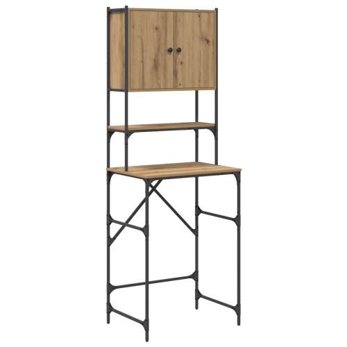 Шкаф за пералня Дъб 68 x 48,5 x 194 см Инженерно дърво