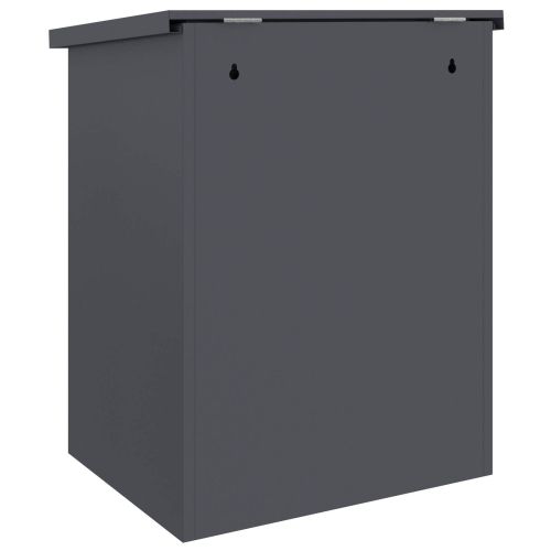 Пощенска кутия за пратки Антрацит 47.5 x 38 x 59 см Стомана