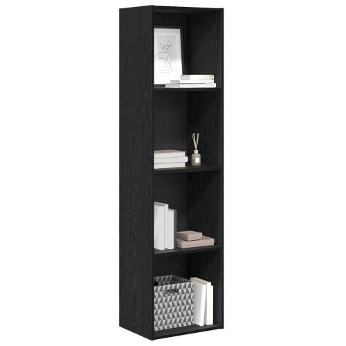 Рафт за книги Черния дъб 40 x 30 x 152 см Инженерно дърво