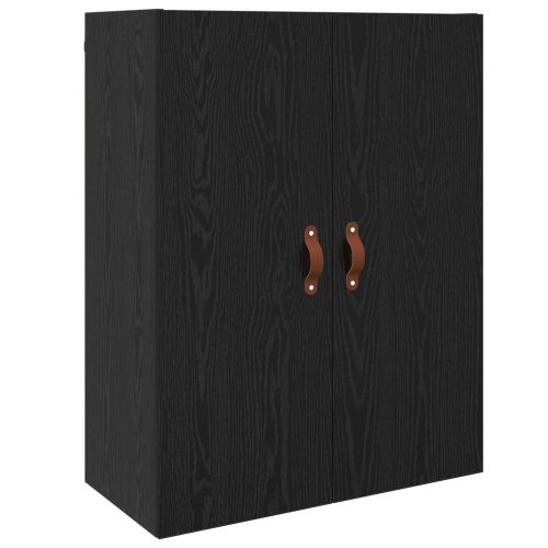Стенен шкаф Черния дъб 69,5 x 34 x 90 см Инженерно дърво