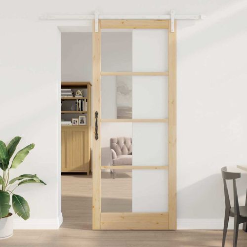 Преплъзваща се врата ORKDAL Естествен 93 x 232 см