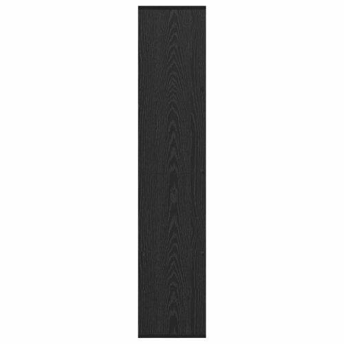 Шкаф за книги Черния дъб 132 x 29 x 141,5 см Инженерно дърво