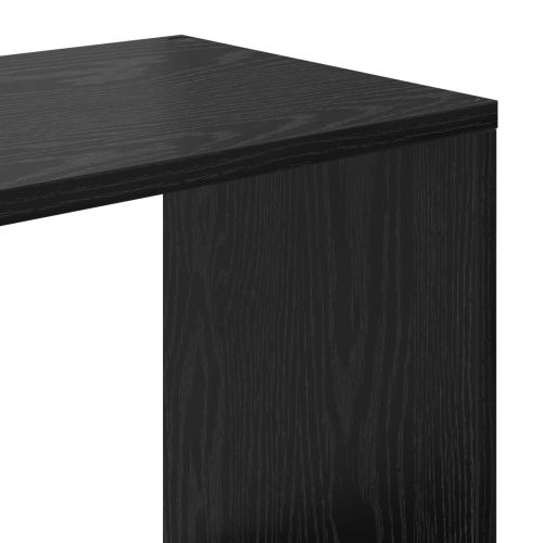 Шкаф за книги Черния дъб 132 x 29 x 141,5 см Инженерно дърво