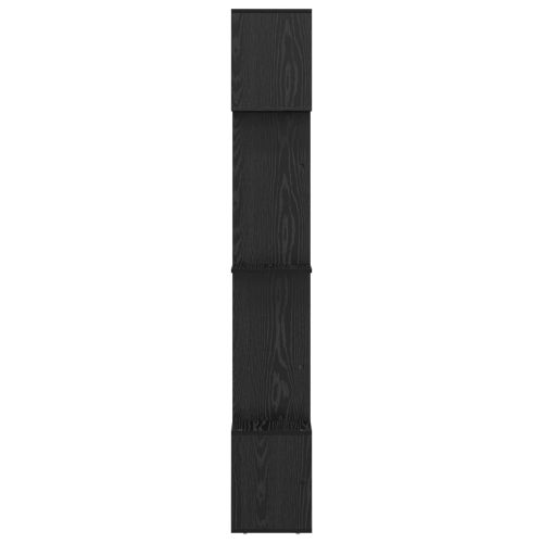 Шкаф за книги Черния дъб 92 x 29 x 188 см Инженерно дърво