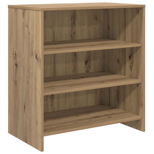 Служебен шкаф 3 pcs Дъб 70 x 41 x 75 см Инженерно дърво