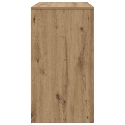 Служебен шкаф 3 pcs Дъб 70 x 41 x 75 см Инженерно дърво