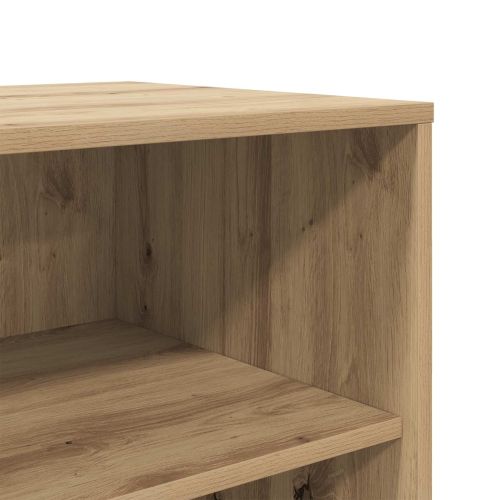 Служебен шкаф 3 pcs Дъб 70 x 41 x 75 см Инженерно дърво
