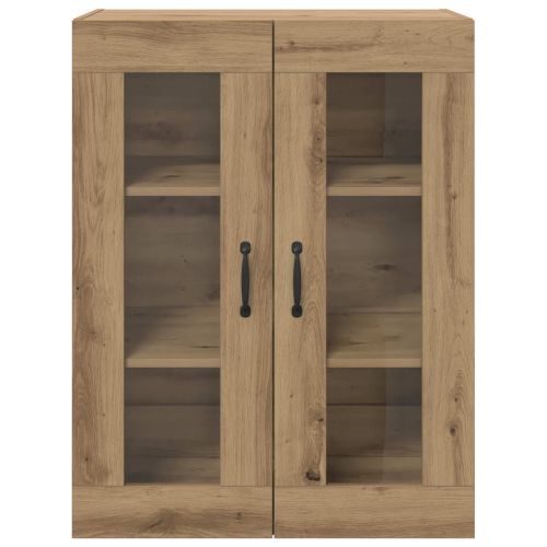 Стенни шкафове 2 pcs дъб артизан 69,5 x 34 x 90 см