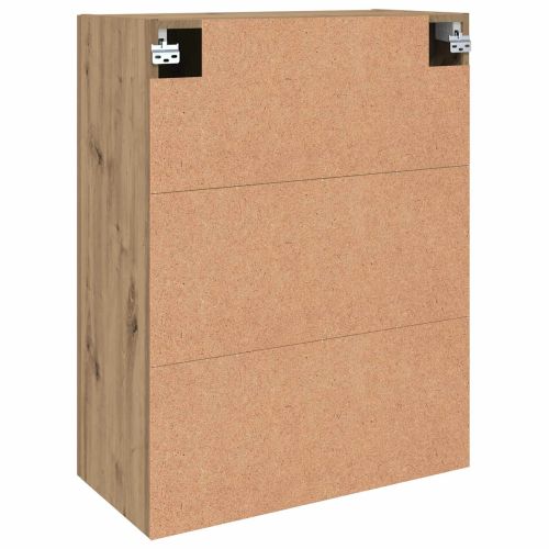 Стенно шкафче 2 pcs Дъб 69,5 x 34 x 90 см Инженерно дърво