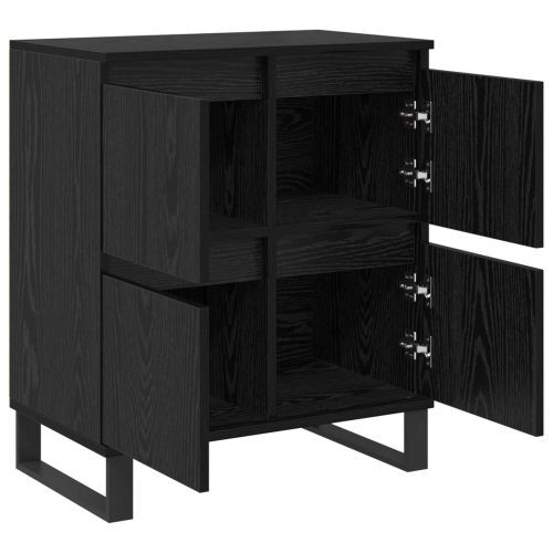 Служебен шкаф 3 pcs Черния дъб 60 x 35 x 70 cm