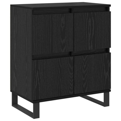 Служебен шкаф 3 pcs Черния дъб 60 x 35 x 70 cm