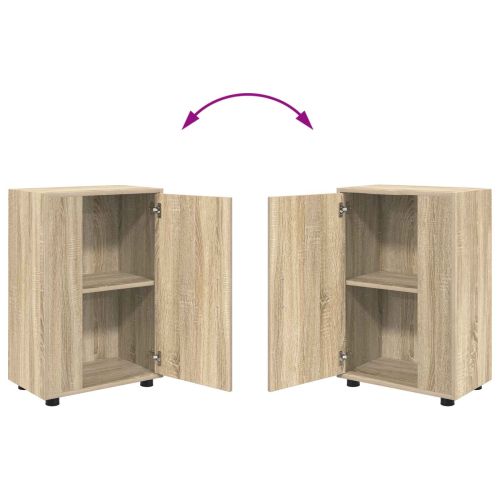 Комплект ТВ шкаф 4 pcs Сонома дъб Инженерно дърво