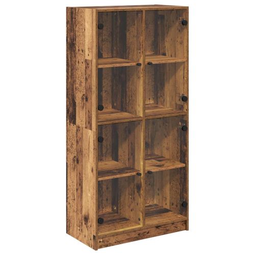 Висок шкаф Старо дърво 68 x 37 x 142 см Инженерно дърво