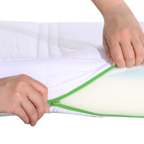 Разтягащ се матрак от пяна 80 x 200 cm Бяло